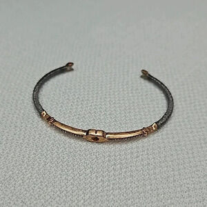 Stella & Dot Resilience Cuff Rose Gold Pave Bracelet